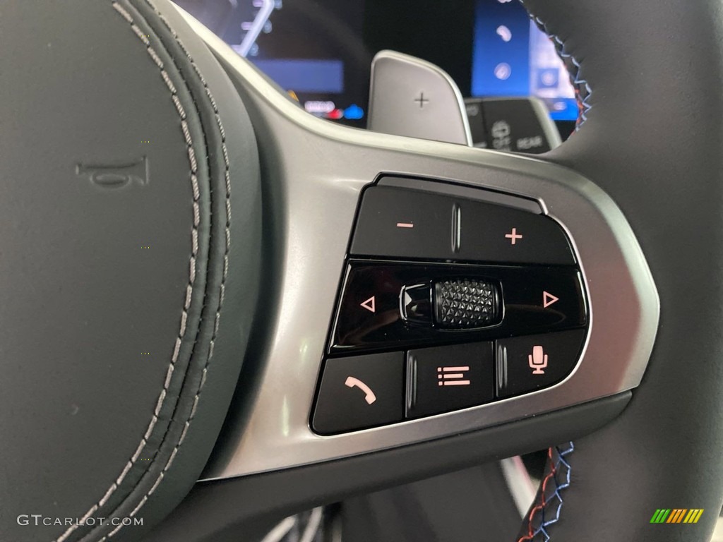 2024 BMW X5 M60i Black Steering Wheel Photo #146163336