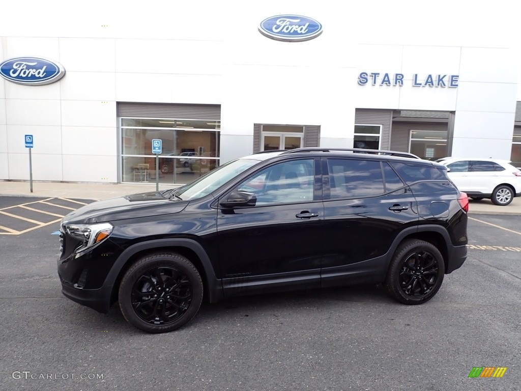 2019 Terrain SLE - Ebony Twilight Metallic / Jet Black photo #1