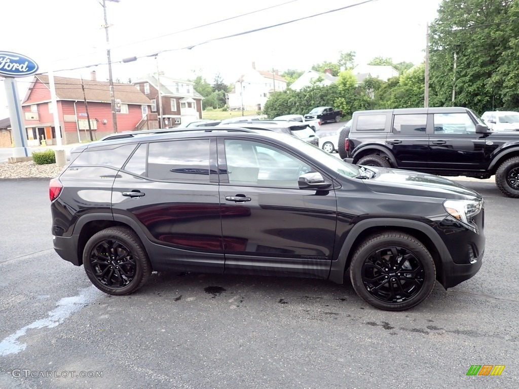 2019 Terrain SLE - Ebony Twilight Metallic / Jet Black photo #6