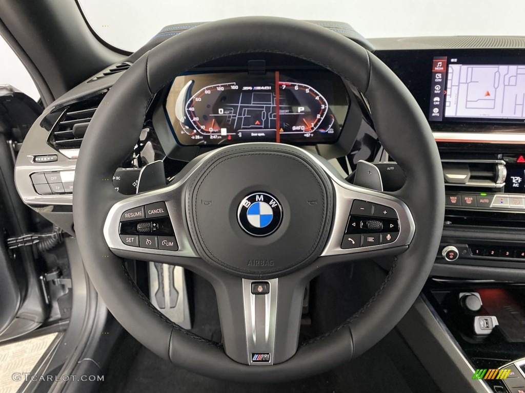 2023 BMW Z4 sDrive M40i Black Steering Wheel Photo #146164121