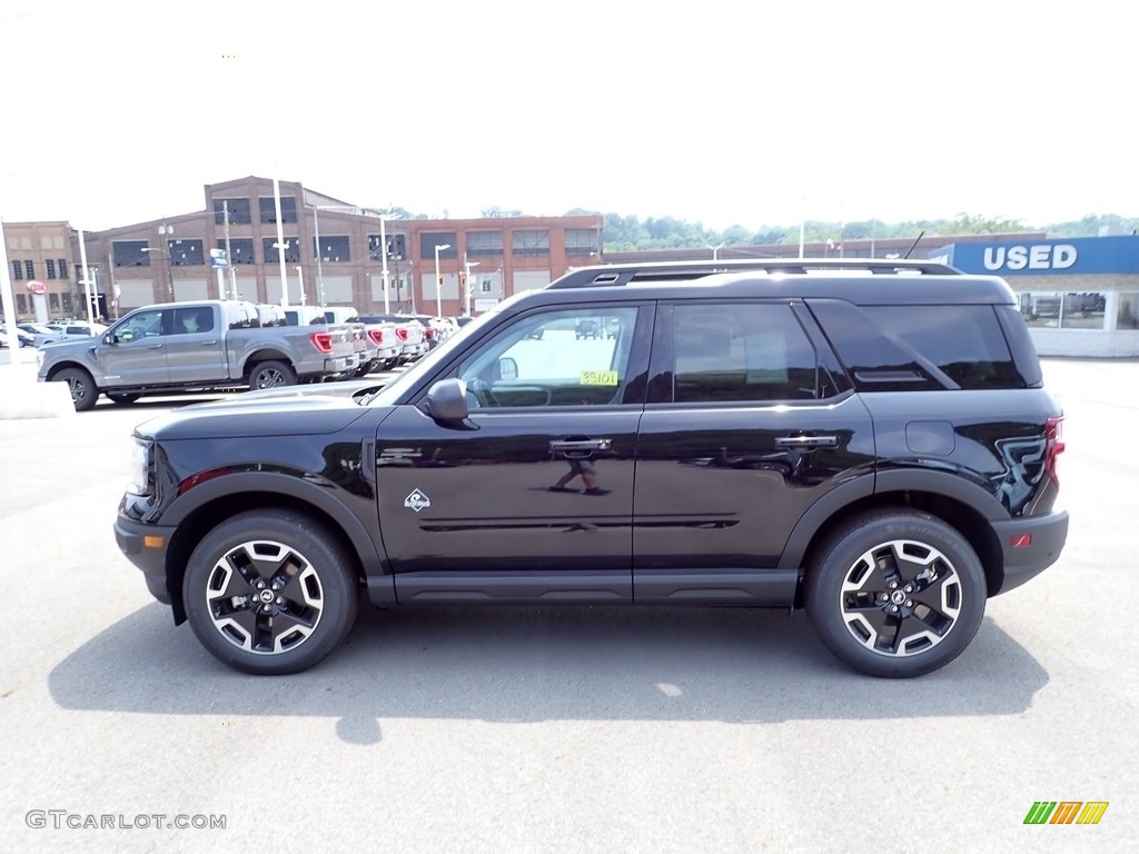 Shadow Black 2023 Ford Bronco Sport Outer Banks 4x4 Exterior Photo #146164146