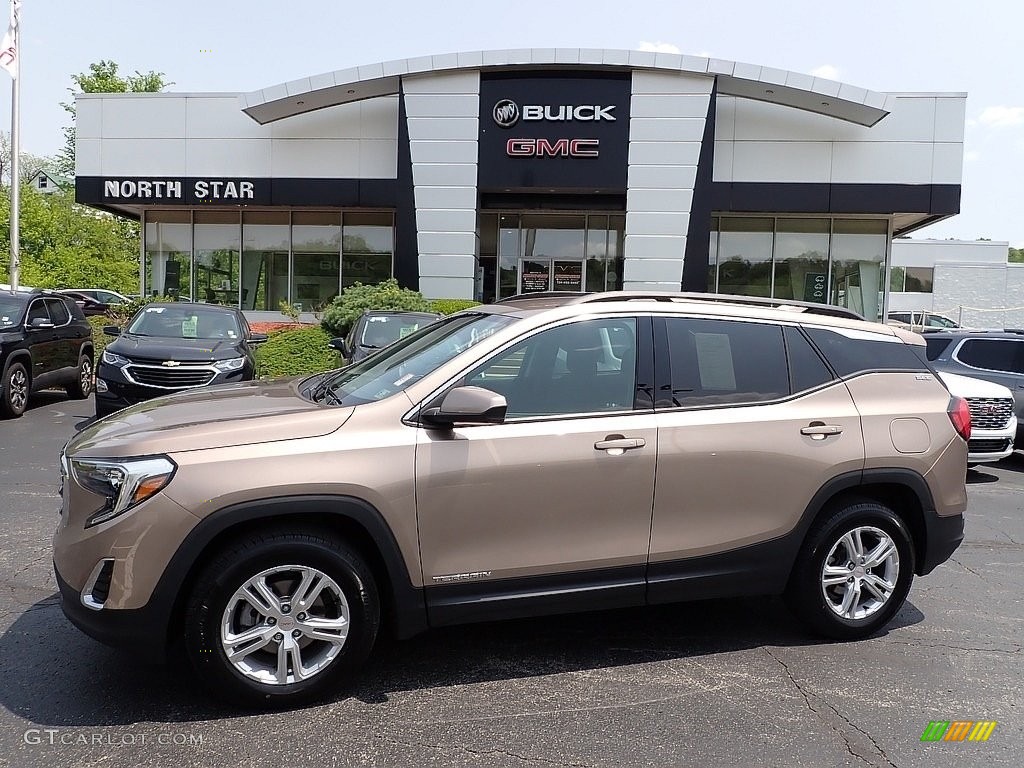 2018 Terrain SLE AWD - Coppertino Metallic / ­Jet Black photo #1