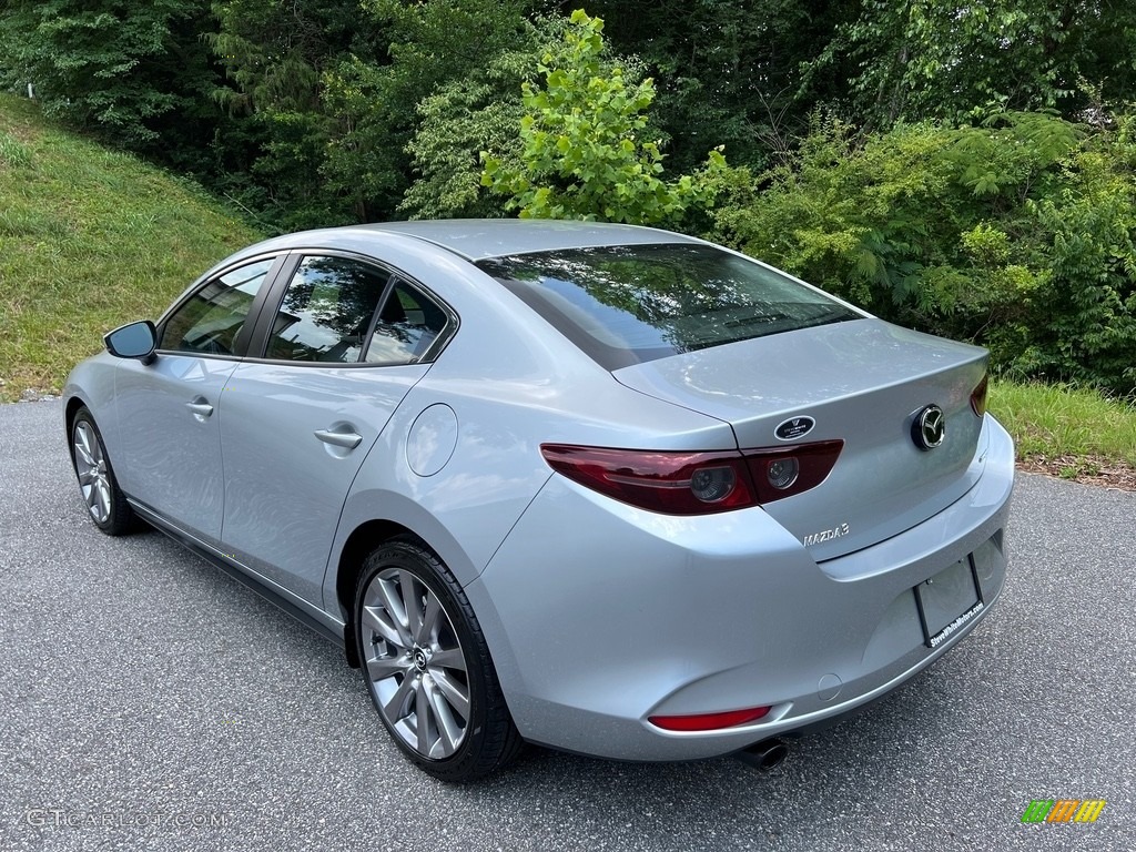 2019 MAZDA3 Select Sedan - Sonic Silver Metallic / Black photo #9