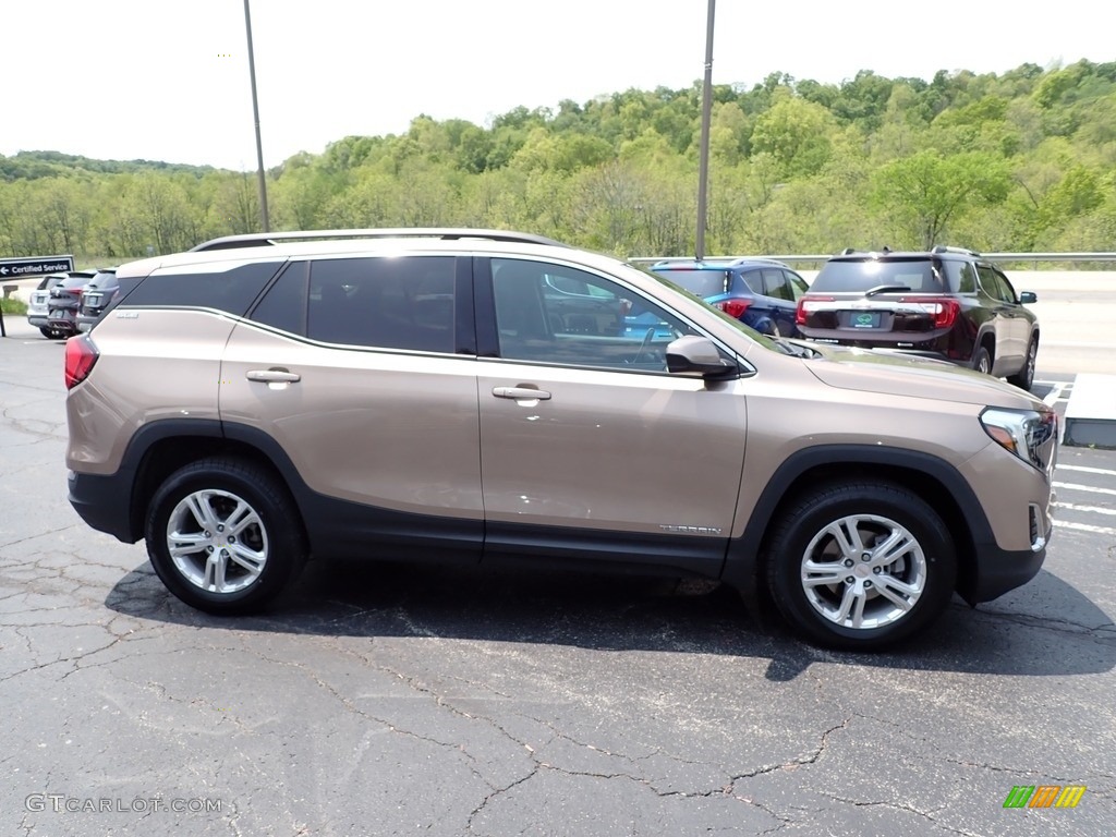 2018 Terrain SLE AWD - Coppertino Metallic / ­Jet Black photo #8