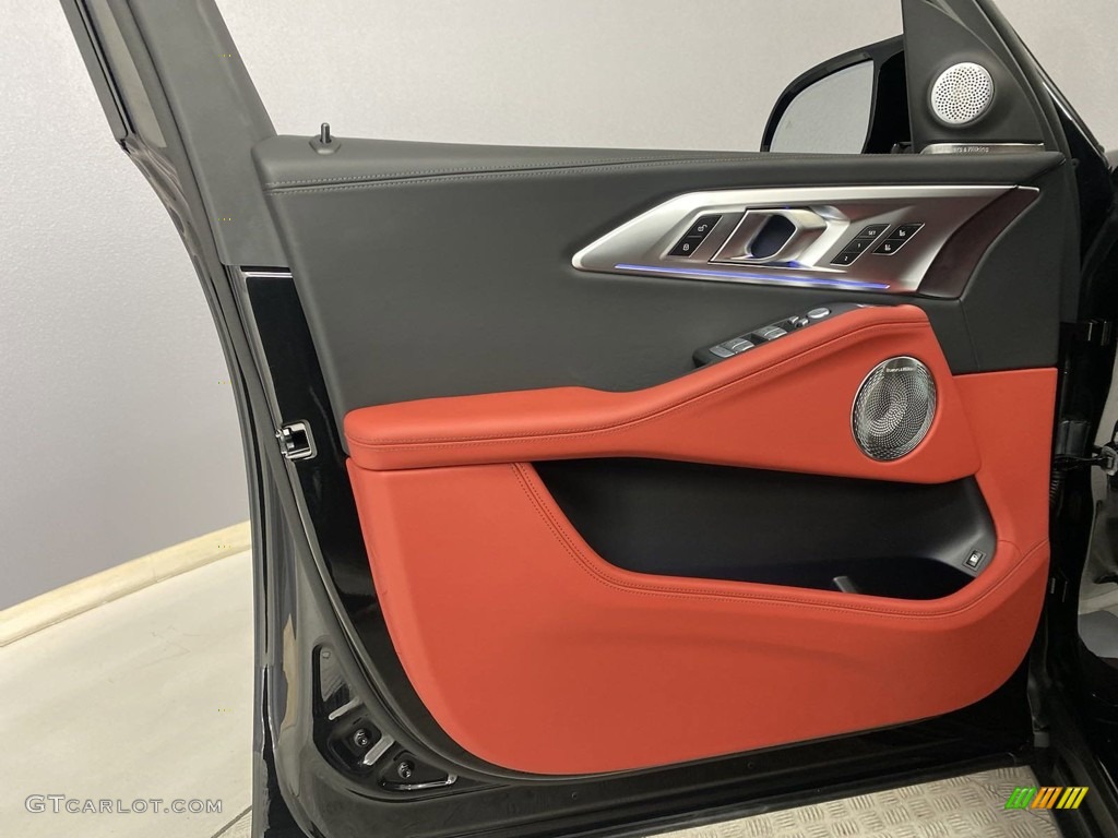 2023 BMW XM Standard XM Model Sakhir Orange/Black Door Panel Photo #146164755