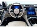 Macchiato Beige/Magma gray 2022 Mercedes-Benz S 580 4Matic Sedan Dashboard