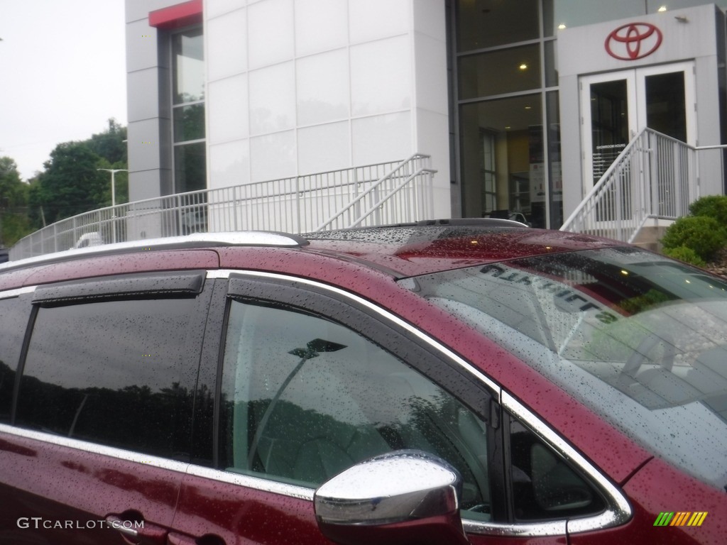 2017 Pacifica Limited - Velvet Red Pearl / Black/Alloy photo #13