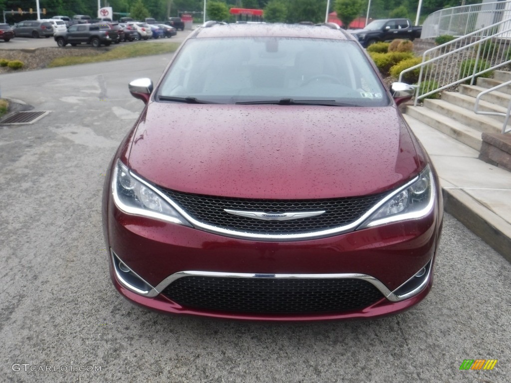 2017 Pacifica Limited - Velvet Red Pearl / Black/Alloy photo #14