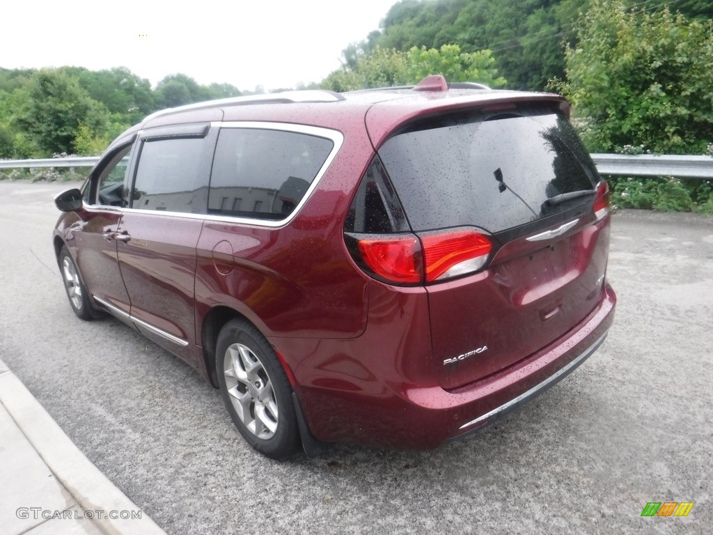 2017 Pacifica Limited - Velvet Red Pearl / Black/Alloy photo #18