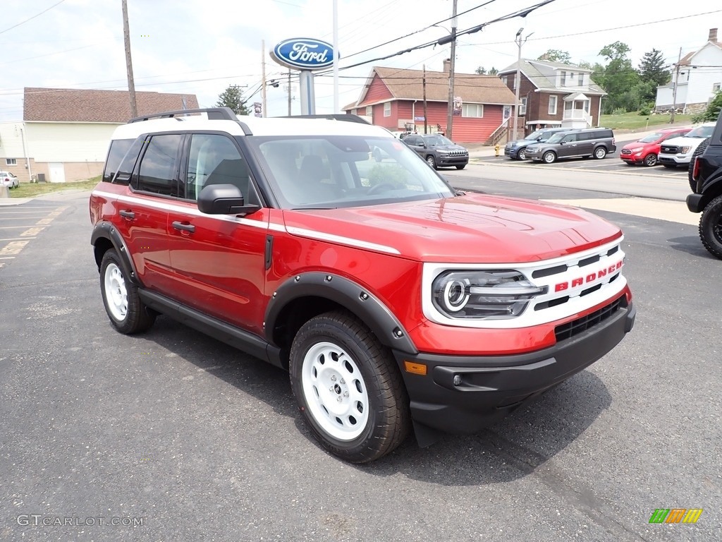 Hot Pepper Red 2023 Ford Bronco Sport Heritage Limited 4x4 Exterior Photo #146165148