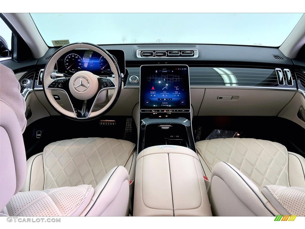 Macchiato Beige/Magma gray Interior 2022 Mercedes-Benz S 580 4Matic Sedan Photo #146165157