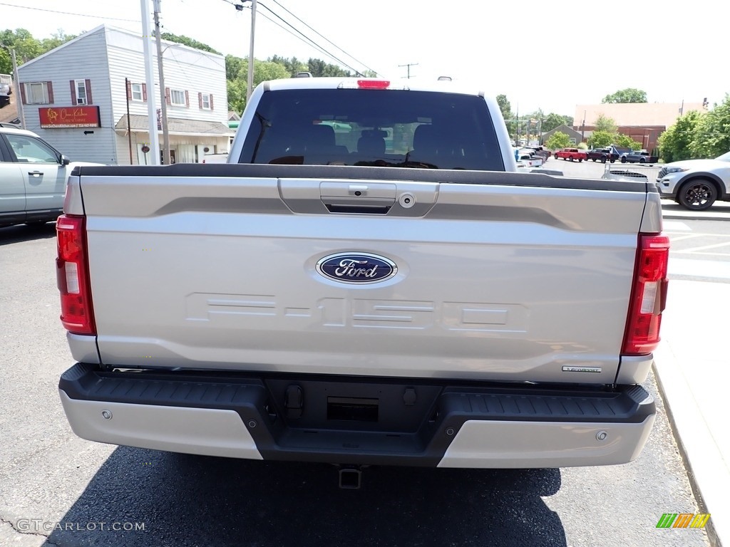 2023 F150 XLT SuperCrew 4x4 - Iconic Silver Metallic / Black photo #4