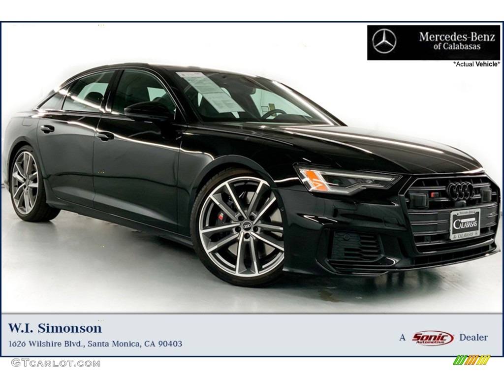 2021 S6 Premium Plus quattro - Brilliant Black / Black photo #1
