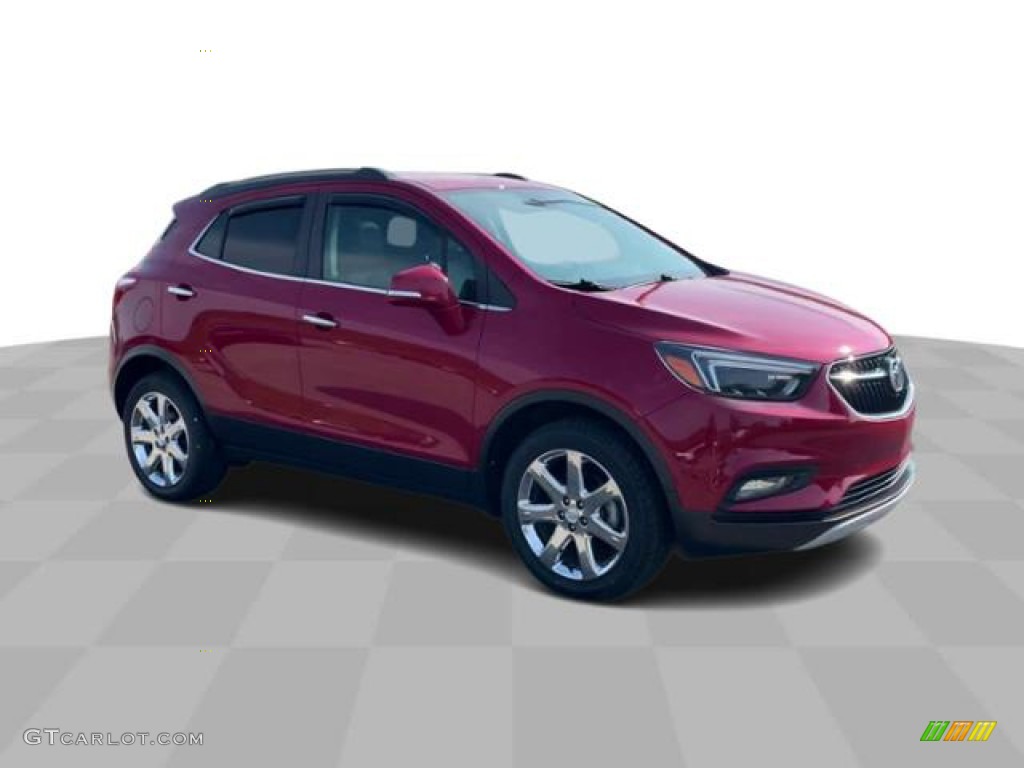 2018 Encore Essence AWD - Winterberry Red Metallic / Ebony photo #2