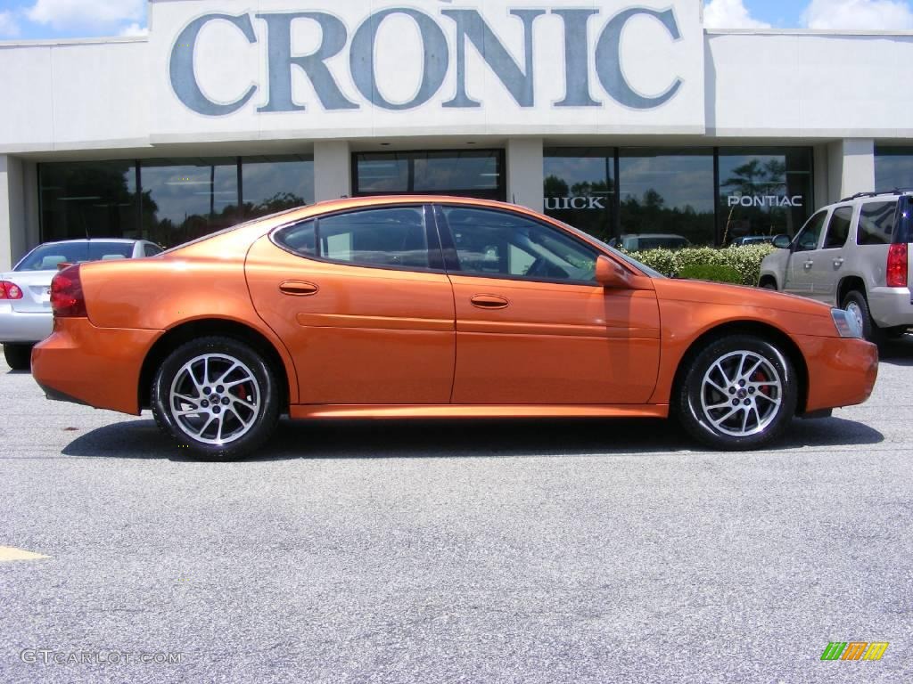Fusion Orange Metallic Pontiac Grand Prix