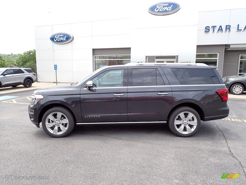 2023 Expedition Platinum Max 4x4 - Dark Matter Metallic / Black Onyx photo #2