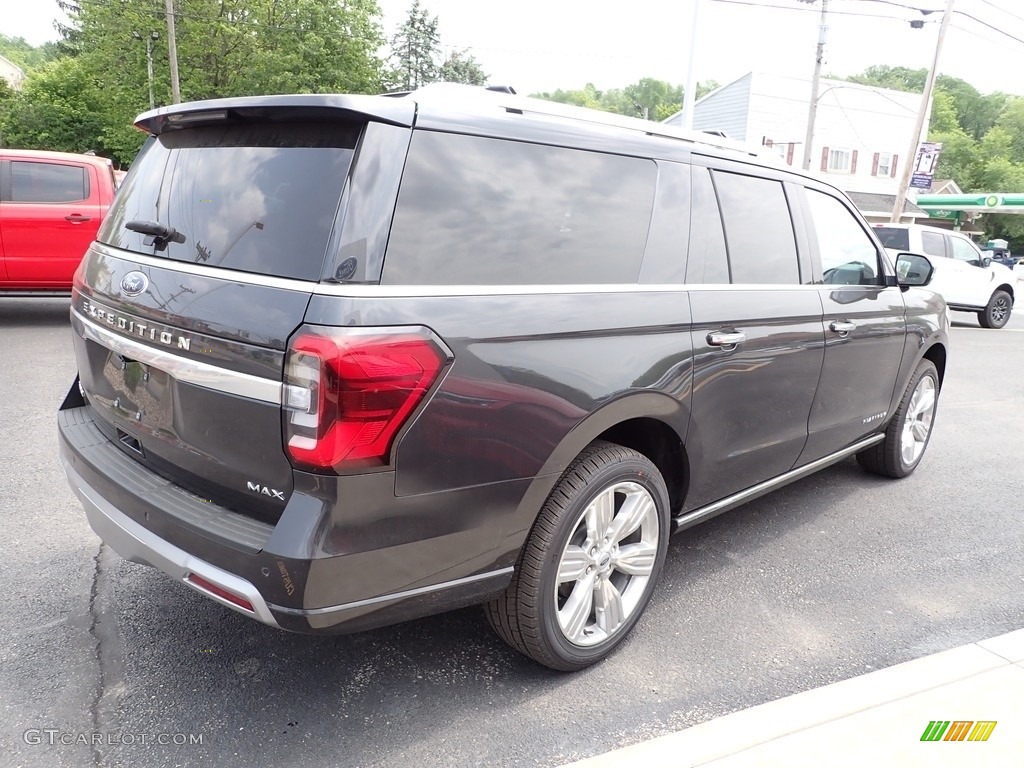 2023 Expedition Platinum Max 4x4 - Dark Matter Metallic / Black Onyx photo #5