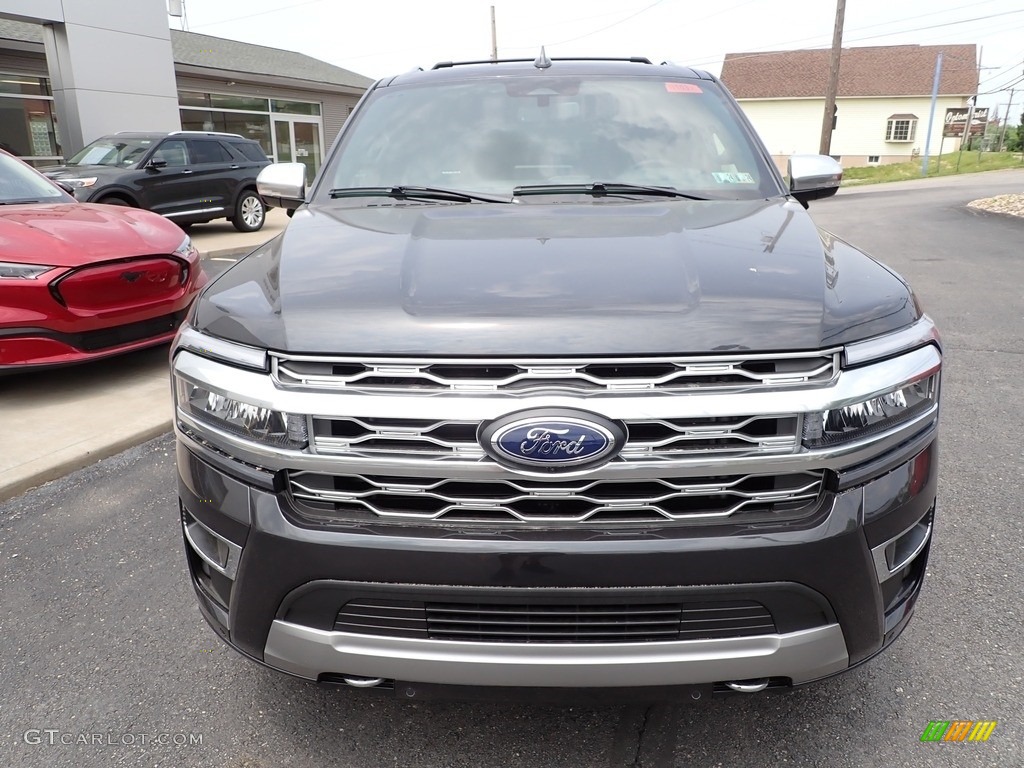 2023 Expedition Platinum Max 4x4 - Dark Matter Metallic / Black Onyx photo #8