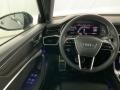 Black 2021 Audi S6 Premium Plus quattro Steering Wheel