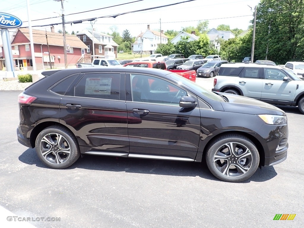 Agate Black Metallic 2023 Ford Edge ST AWD Exterior Photo #146167032