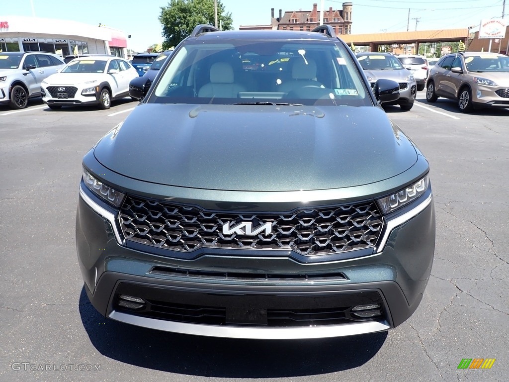 2023 Sorento X-Line EX AWD - Aruba Green / Gray photo #3