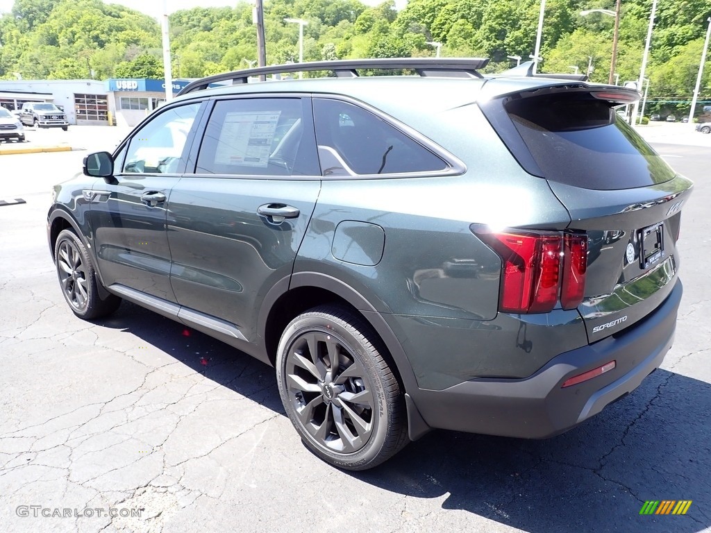 2023 Sorento X-Line EX AWD - Aruba Green / Gray photo #6