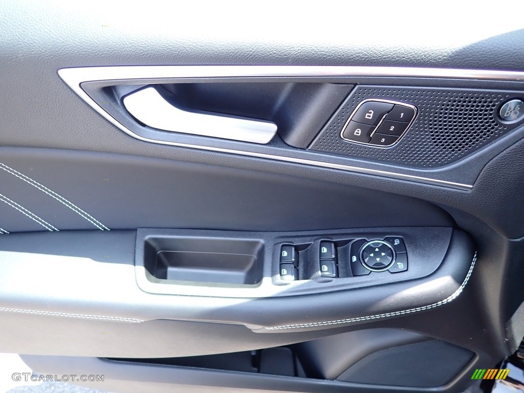 2023 Ford Edge ST AWD Ebony Door Panel Photo #146167213