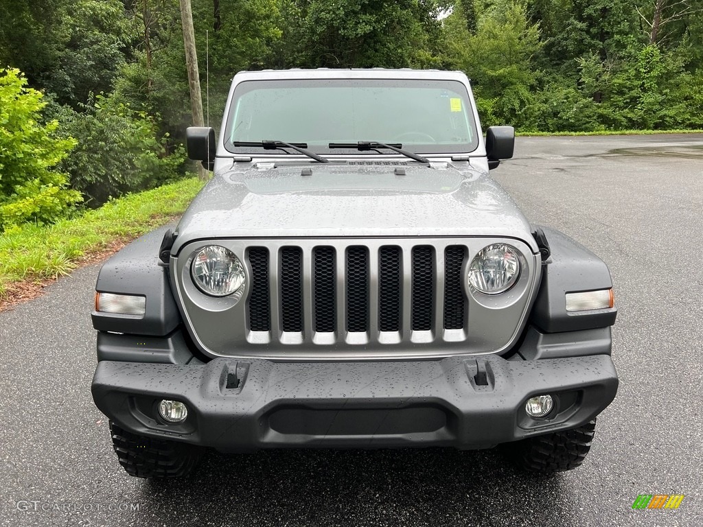 Billet Silver Metallic 2018 Jeep Wrangler Sport 4x4 Exterior Photo #146167526
