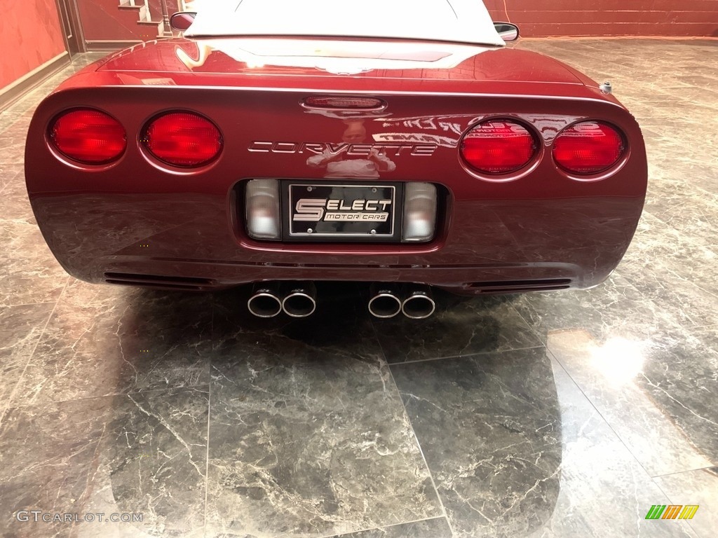 2003 Corvette 50th Anniversary Edition Convertible - 50th Anniversary Red / Shale photo #6