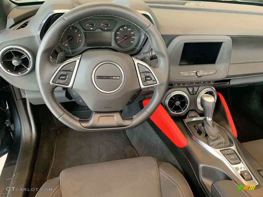 2023 Chevrolet Camaro LT Convertible Jet Black Dashboard Photo #146167641