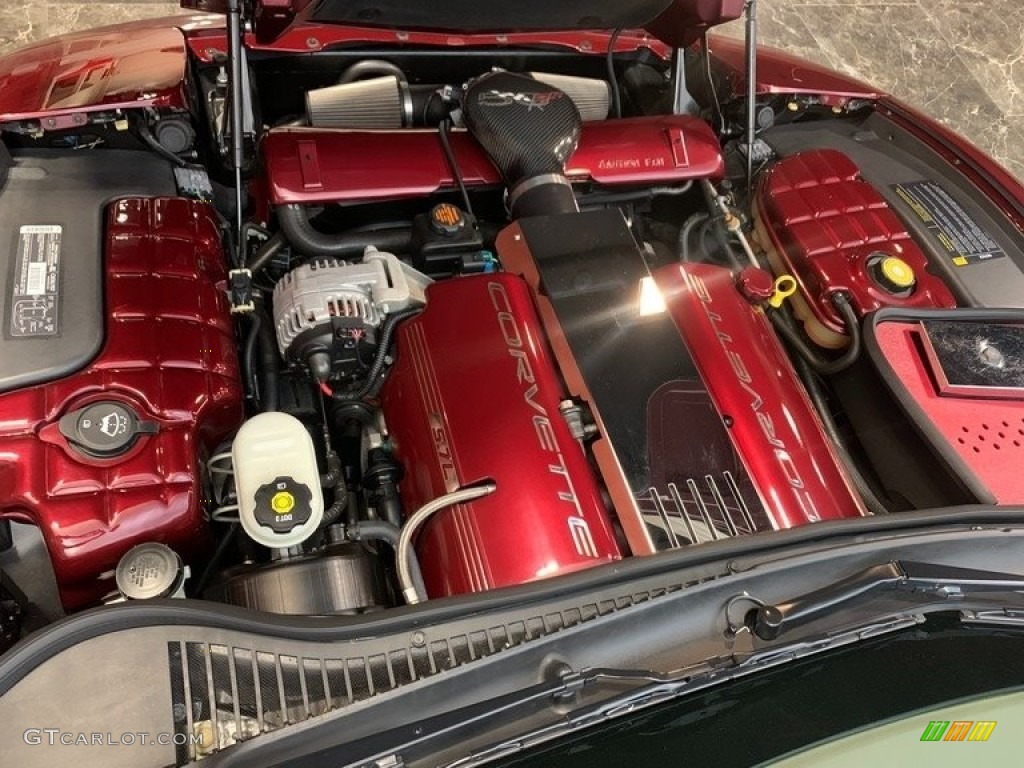 2003 Chevrolet Corvette 50th Anniversary Edition Convertible Engine Photos