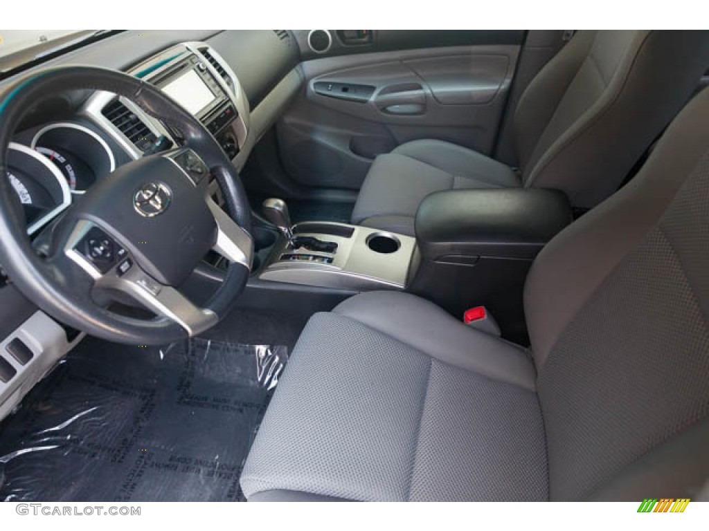 2014 Tacoma Prerunner Double Cab - Black / Graphite photo #3