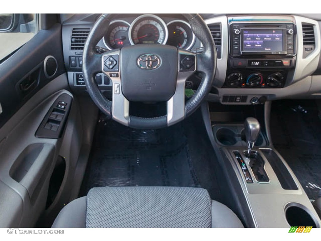 2014 Tacoma Prerunner Double Cab - Black / Graphite photo #5