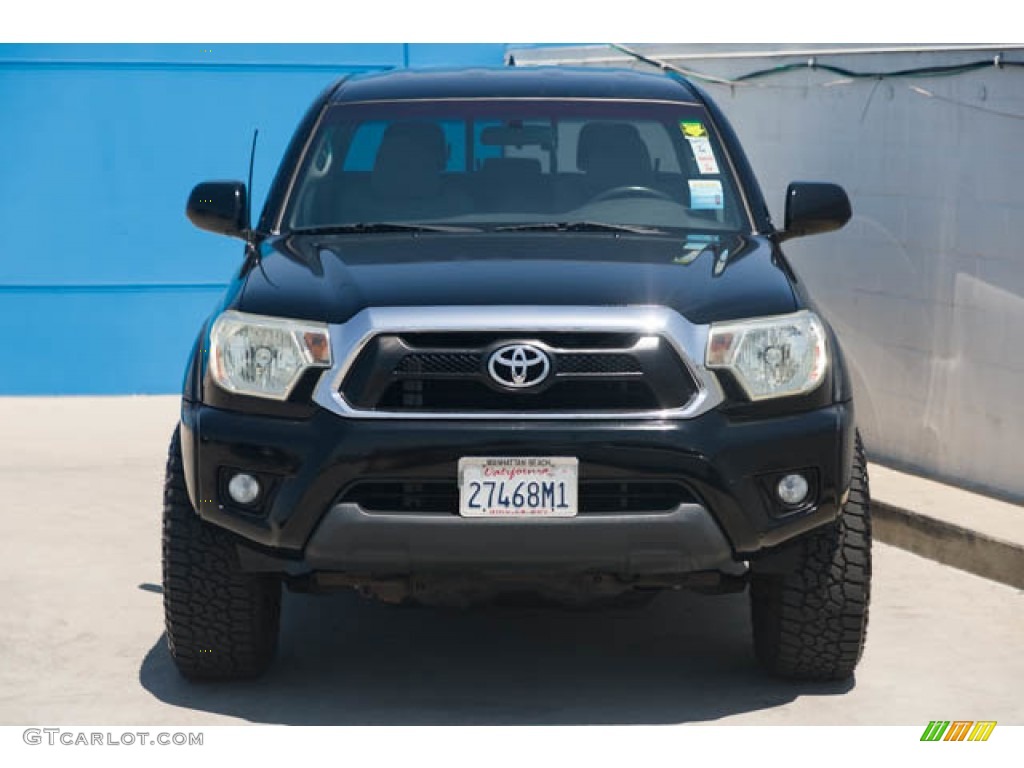 2014 Tacoma Prerunner Double Cab - Black / Graphite photo #7