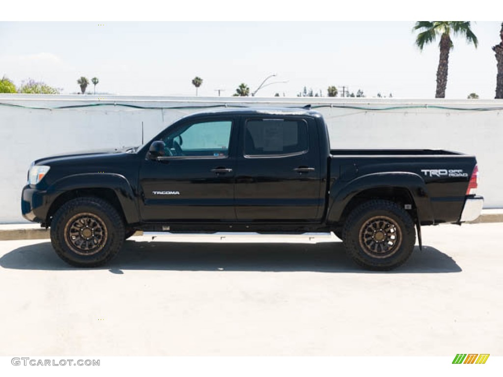 2014 Tacoma Prerunner Double Cab - Black / Graphite photo #8