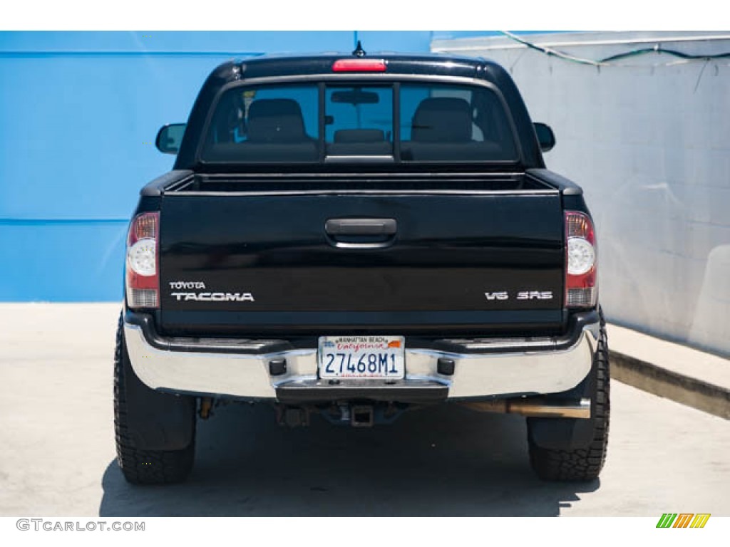 2014 Tacoma Prerunner Double Cab - Black / Graphite photo #9