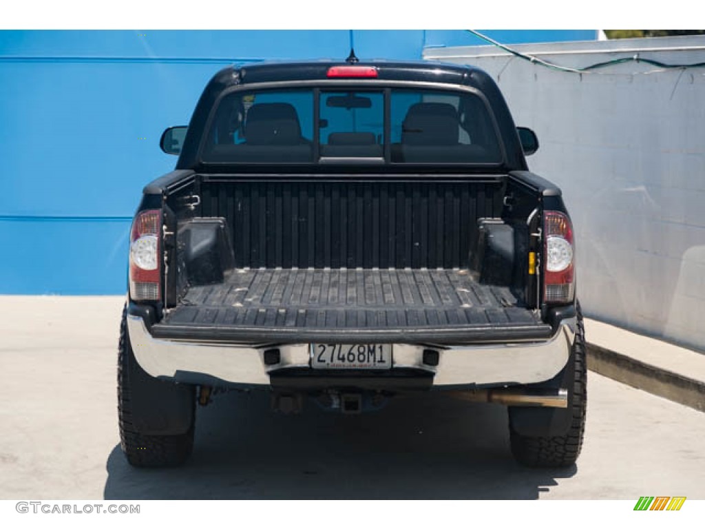 2014 Tacoma Prerunner Double Cab - Black / Graphite photo #10