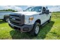 Oxford White - F250 Super Duty XL Super Cab 4x4 Photo No. 11