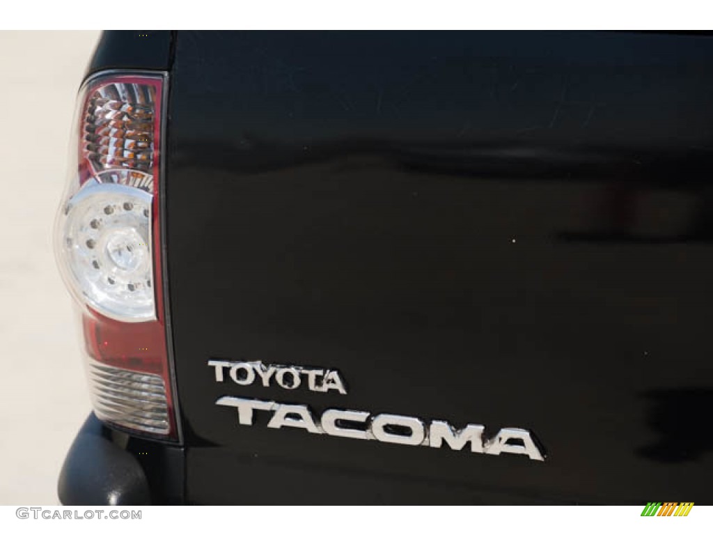 2014 Tacoma Prerunner Double Cab - Black / Graphite photo #11