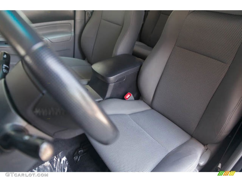 2014 Tacoma Prerunner Double Cab - Black / Graphite photo #17