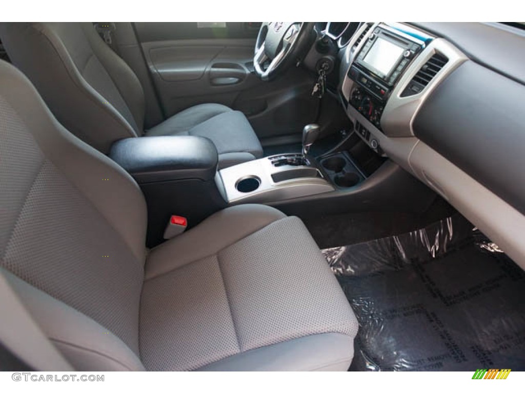 2014 Tacoma Prerunner Double Cab - Black / Graphite photo #21