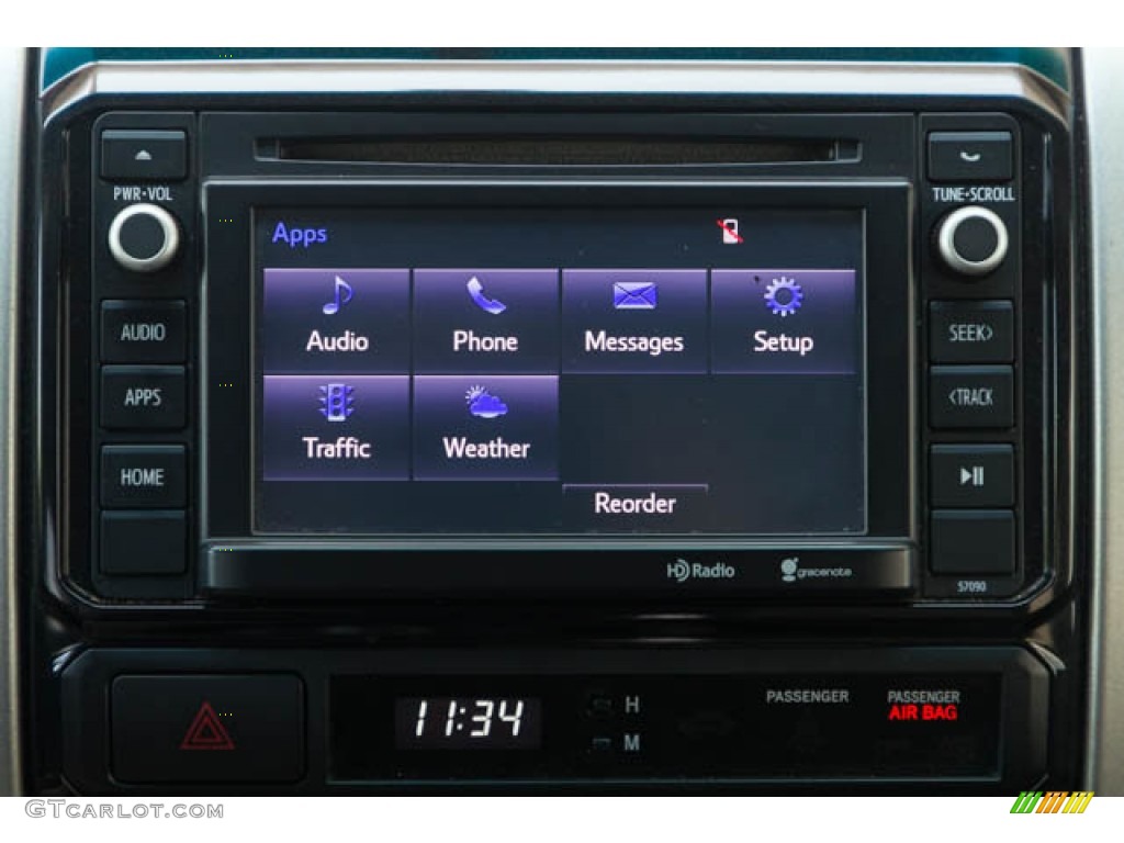 2014 Tacoma Prerunner Double Cab - Black / Graphite photo #23