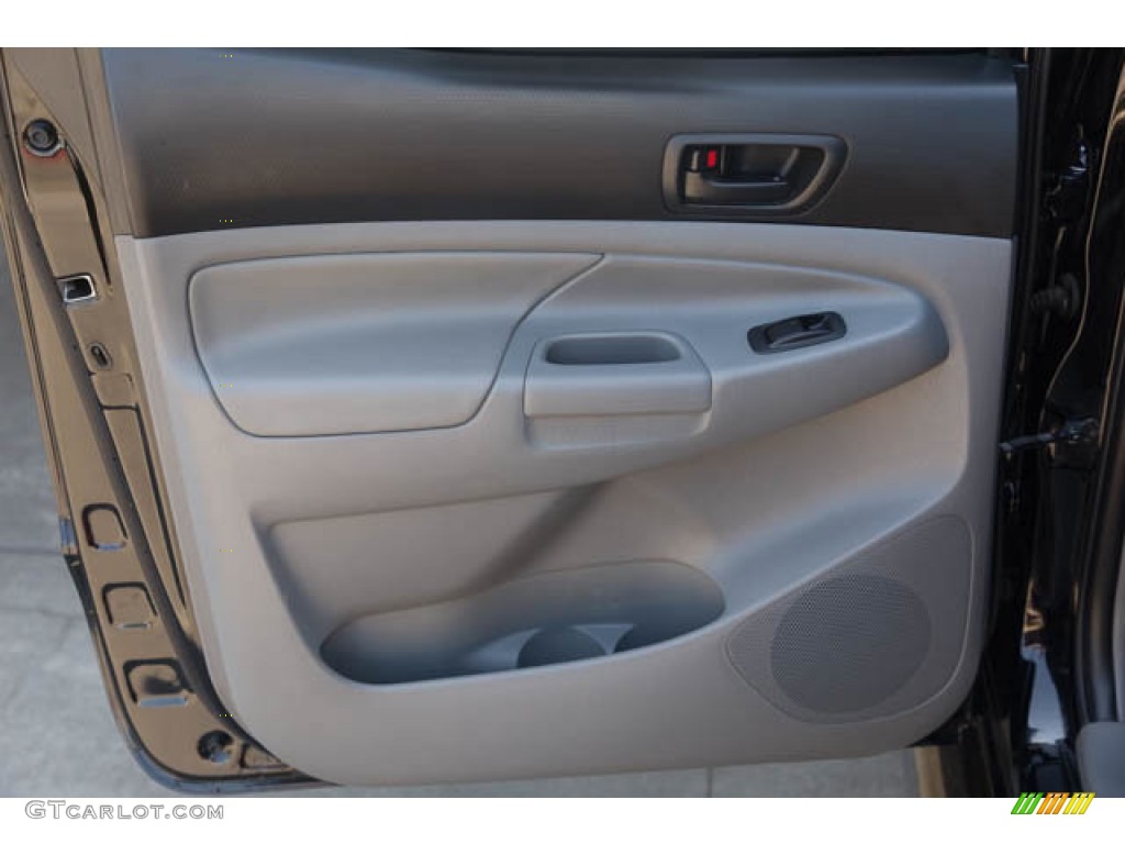 2014 Tacoma Prerunner Double Cab - Black / Graphite photo #27