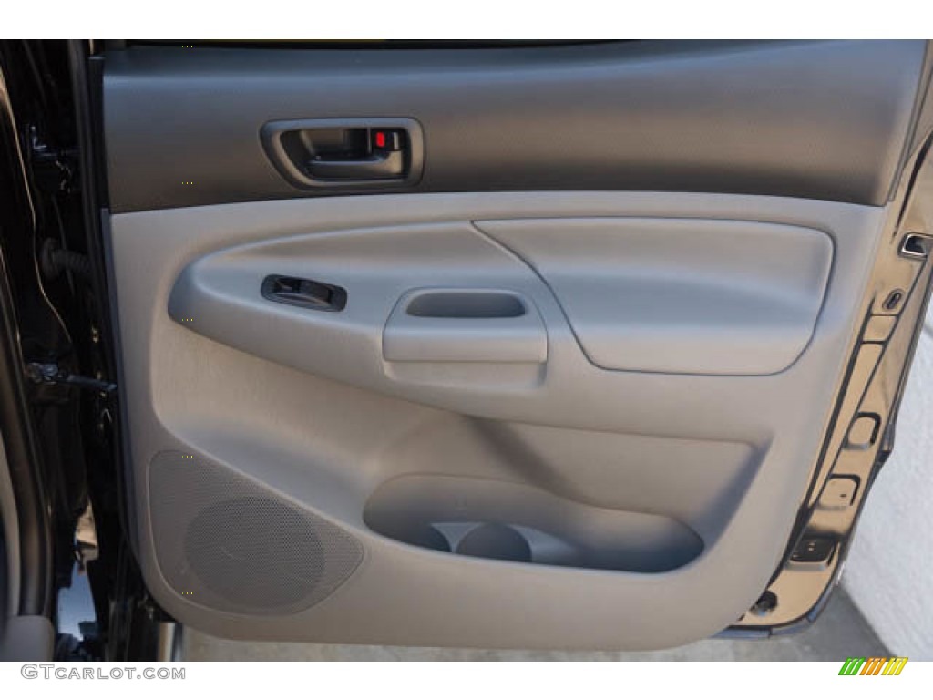 2014 Tacoma Prerunner Double Cab - Black / Graphite photo #28