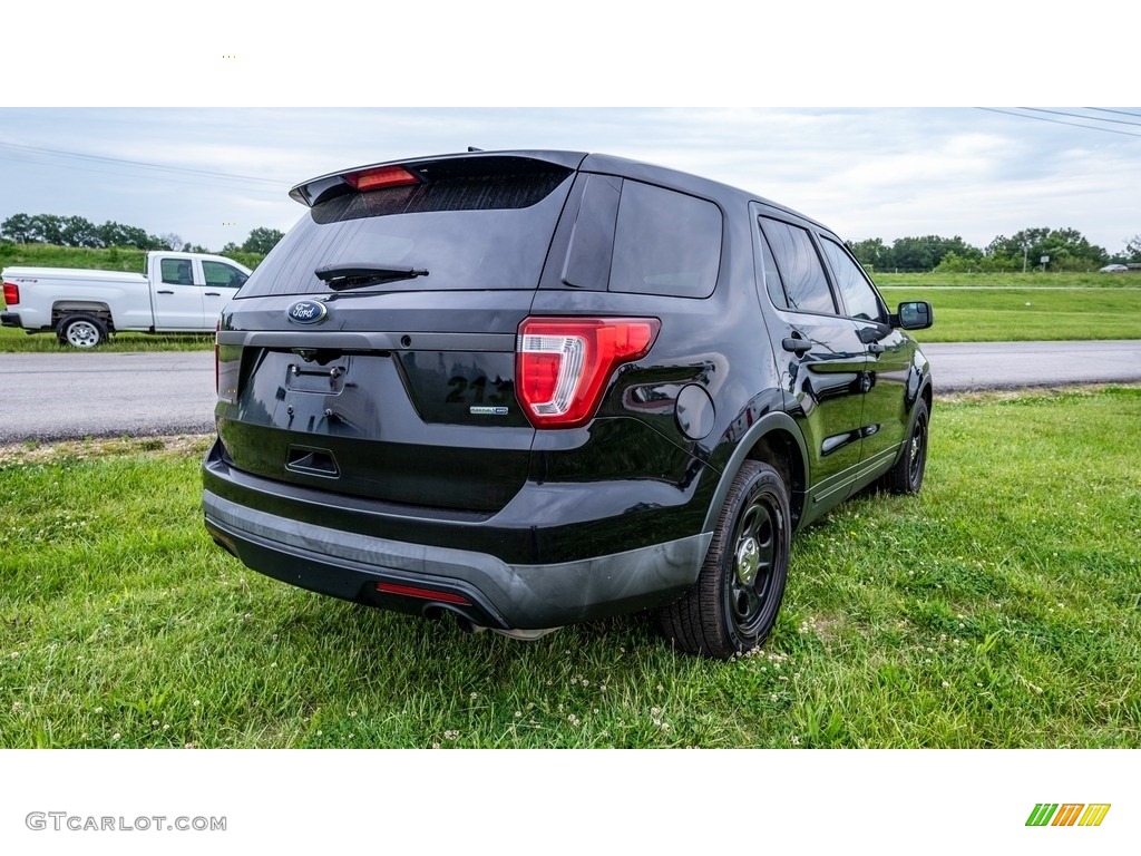 2016 Explorer Police Interceptor 4WD - Shadow Black / Ebony Black photo #4