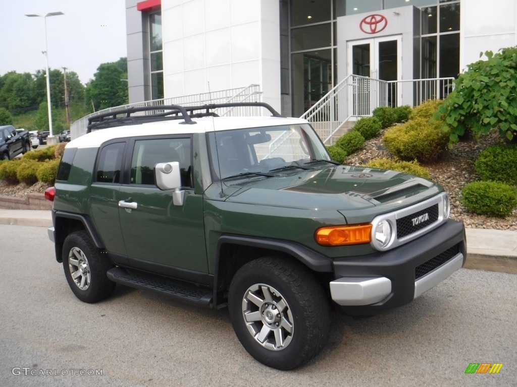 2014 FJ Cruiser 4WD - Army Green / Dark Charcoal photo #1