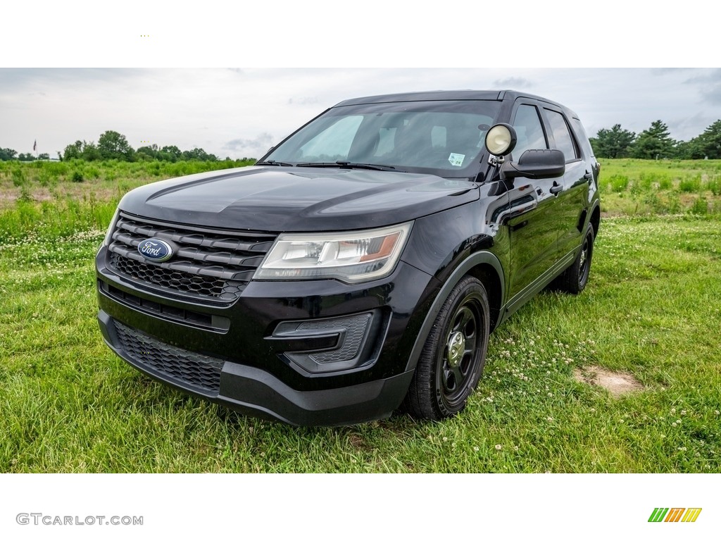 2016 Explorer Police Interceptor 4WD - Shadow Black / Ebony Black photo #8