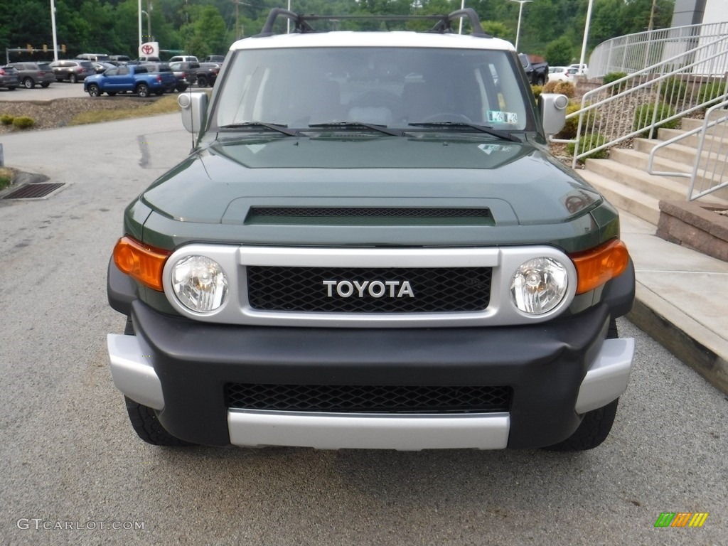 2014 FJ Cruiser 4WD - Army Green / Dark Charcoal photo #13