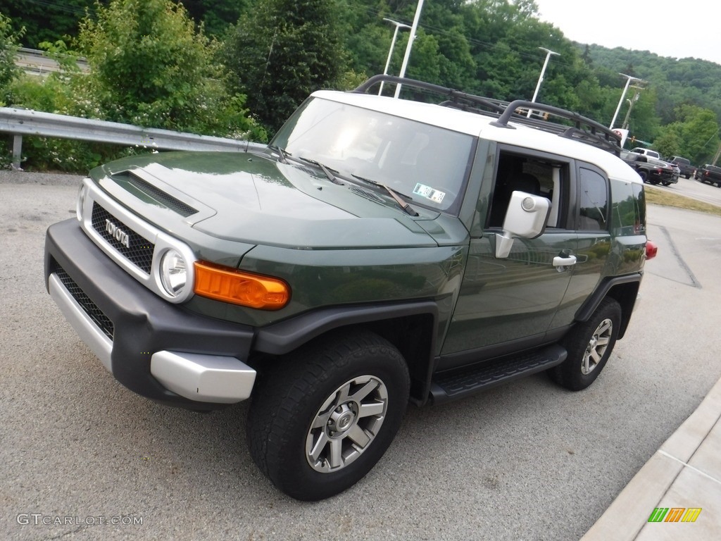 2014 FJ Cruiser 4WD - Army Green / Dark Charcoal photo #14
