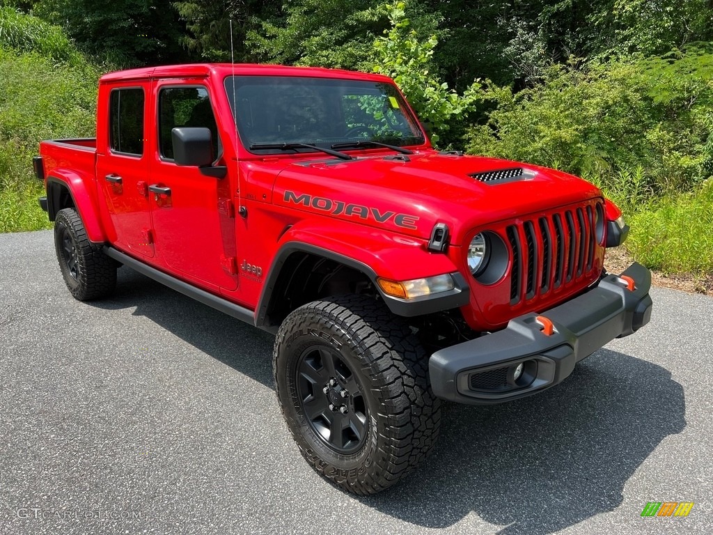 2020 Gladiator Mojave 4x4 - Firecracker Red / Black photo #4